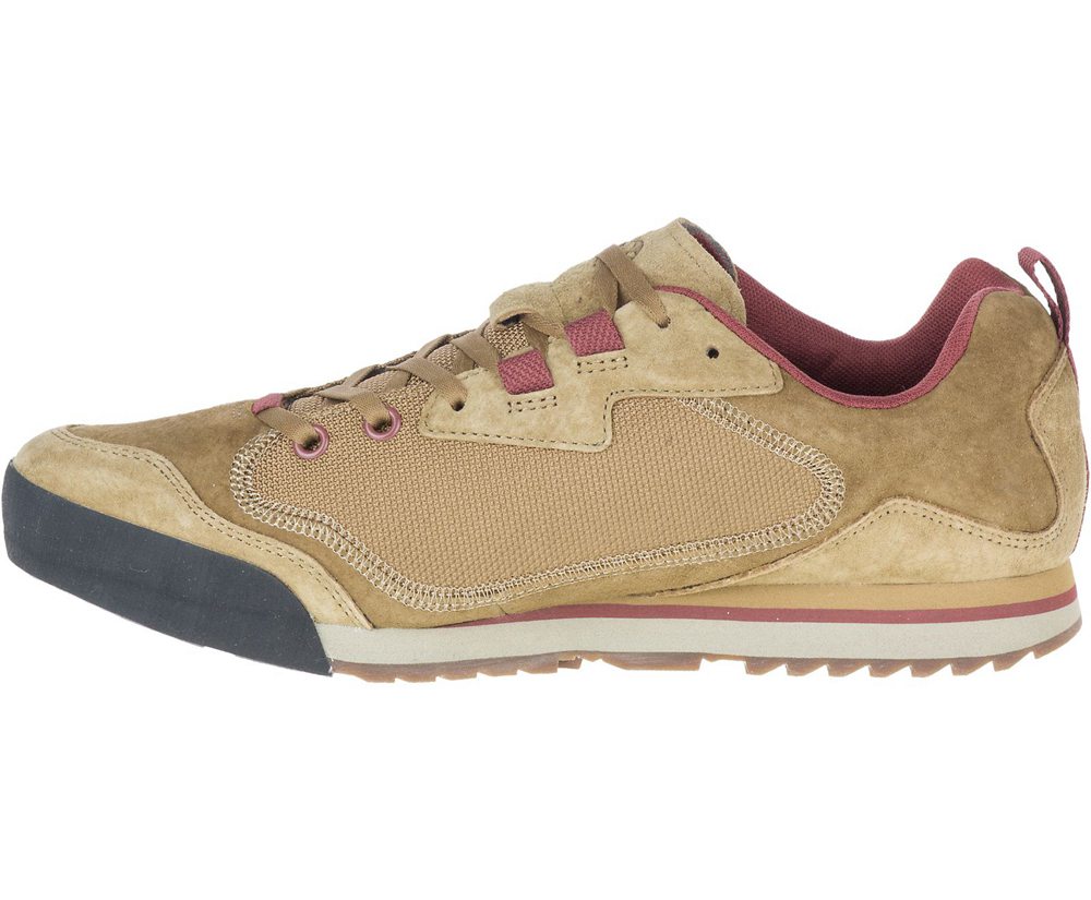 Merrell Sneakers Herre - Burnt Rock Travel Suede - Brune - MGO493125